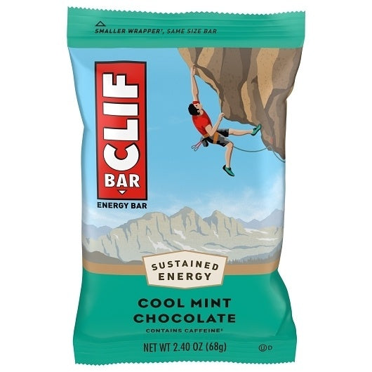 30-PACK OF Bar Cool Mint Chocolate Energy Bar Clif, 6 - 5 - 2.4 Oz