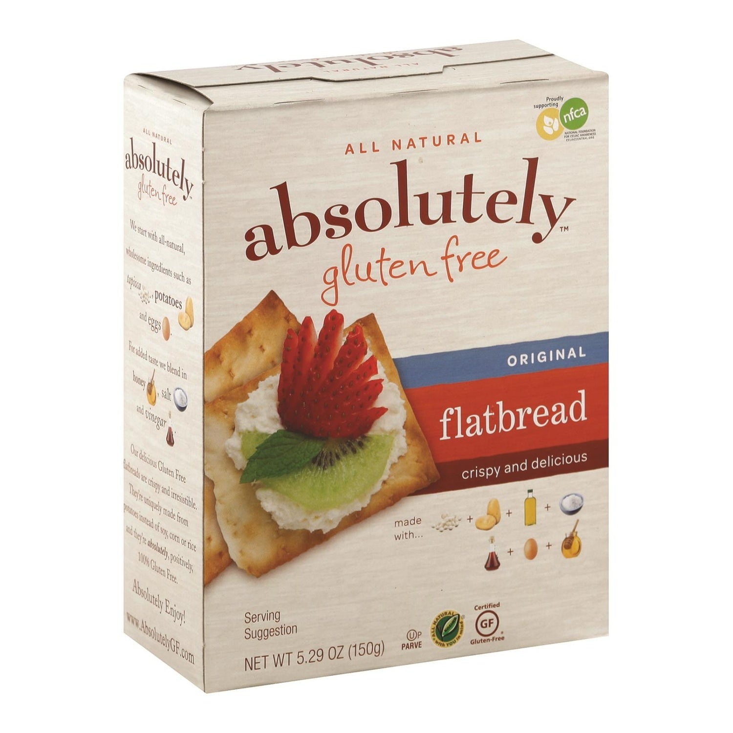 12-PACK OF CRACKER FLATBREAD ORIGINAL