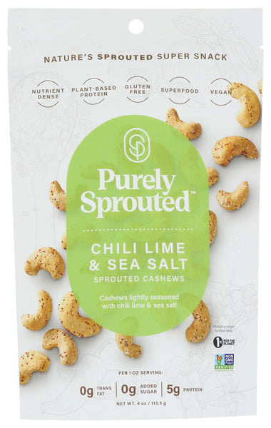 6-PACK OF Nut Cashew Purely Sprouted 4 oz