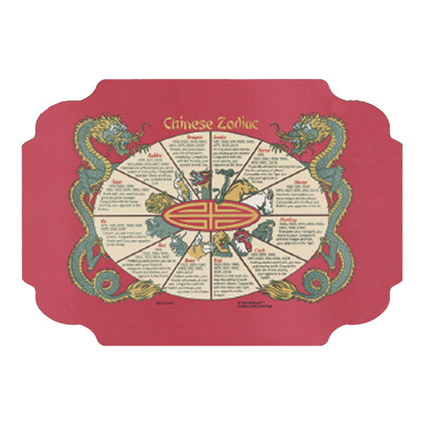 1000-PACK OF PLACEMAT PAPER ECN CHIN ZODIAC