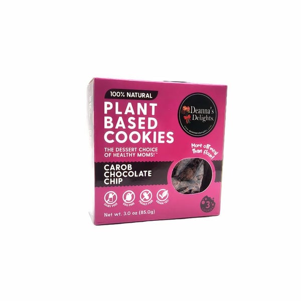 12-PACK OF Cookies, Carob Chocolate Deanna's Delights