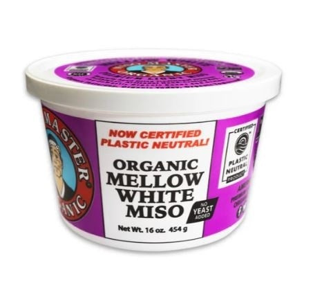 6-PACK OF Paste Miso Organic Non-Gmo Mellow White Miso 6 X 1 Lb