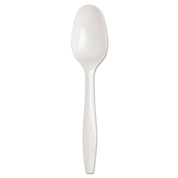 960-PACK OF Cutlery Plastic Dixie SmartStock Series-B Mediumweight Plastic Teaspoons - 5.5 Inch Refill Pack (40 Count, 24 Packs/Carton) for Efficient Restocking