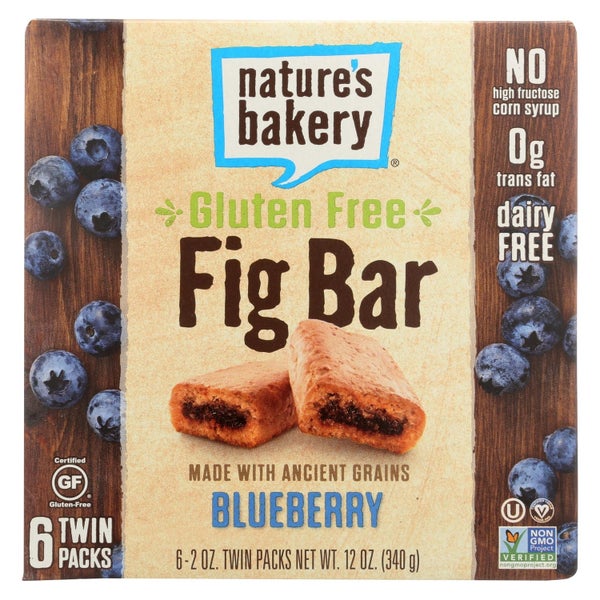 36-PACK OF FIG BAR GLUTEN FREE BLUEBERRY