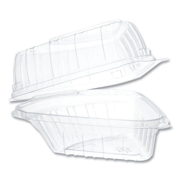 250-PACK OF Container Food Dart C54HT1 Clear Plastic Pie Wedge Containers - 6.1 x 5.6 x 3 Inches - 250 Count - Perfect for Food Storage and Display