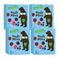 4-PACK OF Snack Fruit Raspberry Bluberry Mini Bear Yoyo 3.5 oz