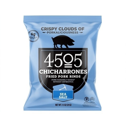 12-PACK OF Sea Salt Chicharrones 4505 Meats, 12 - 1.1 Oz