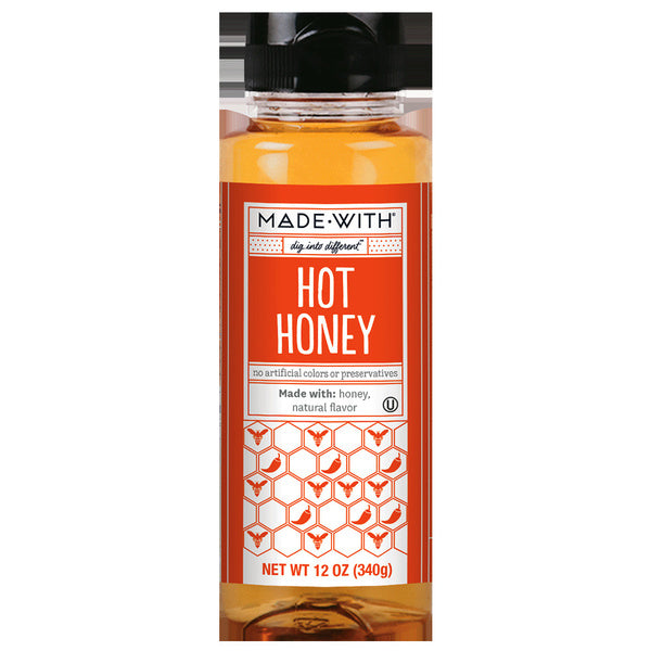 6-PACK OF HONEY HOT HOT HONEY 12 OUNCE - CASE OF 6