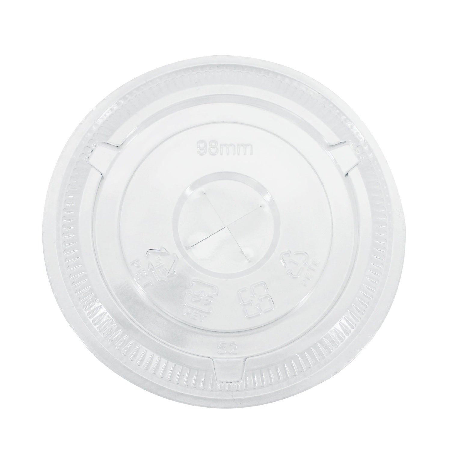 1000-PACK OF LID CLEAR PET DOME FOR 12-24 OZ PET CUP