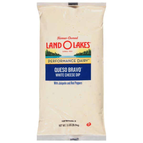 6-PACK OF CHEESE QUESO BRAVO DIP BAG WHT