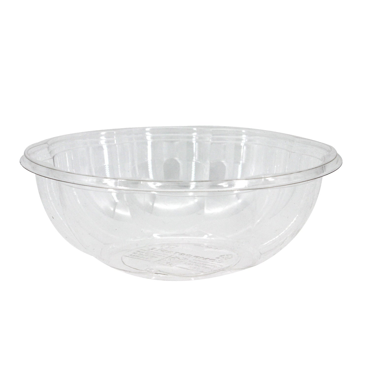 300-PACK OF BOWL SALAD COMPOSTABLE CLEAR ROUND 24 OZ DISPOSABLE