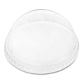 1000-PACK OF Lid Dome Karat C-KDL626-NH Clear PET Plastic Dome Lids for Cold Cups - 12 oz to 24 oz - 1000 Count