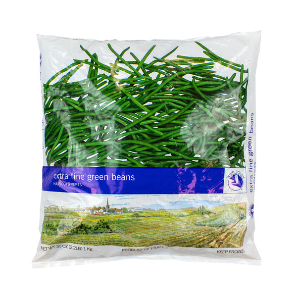 2.2-PACK OF BEAN GREEN EXTRA FINE FRZN