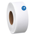 4-PACK OF Tissue Toilet Scott 3148 Essential JRT Jumbo Roll Bathroom Tissue - Septic Safe 2-Ply White Tissue (4 Rolls/Carton)