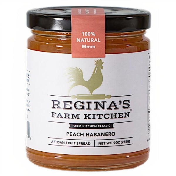 12-PACK OF Fruit Spread, PEACH HABANERO, Regina's Farm Kitchen