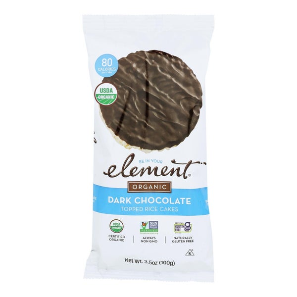 6-PACK OF SNACK CHOCOLATE DIPPED RICE CAKE