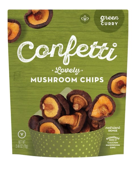 12-PACK OF CHIP VEGGIE Green Curry 2.5 oz