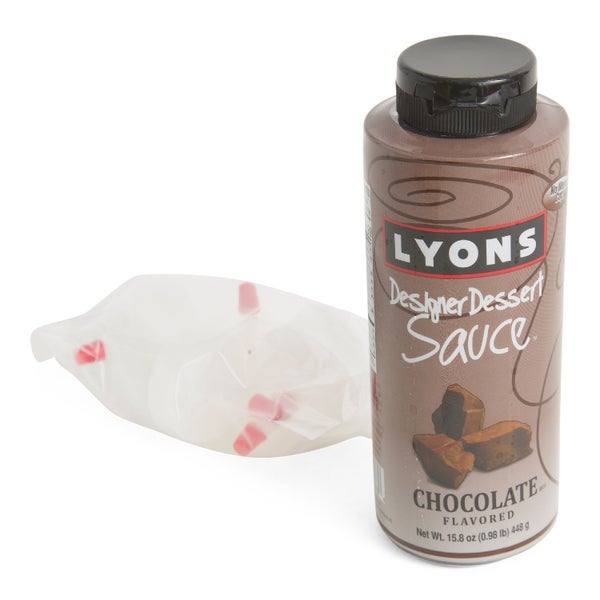 12- PACK OF SAUCE CHOCOLATE DESIGNER