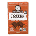 10-PACK OF CHOCOLATE DARK TOFFEE ALMOND SEA SALT