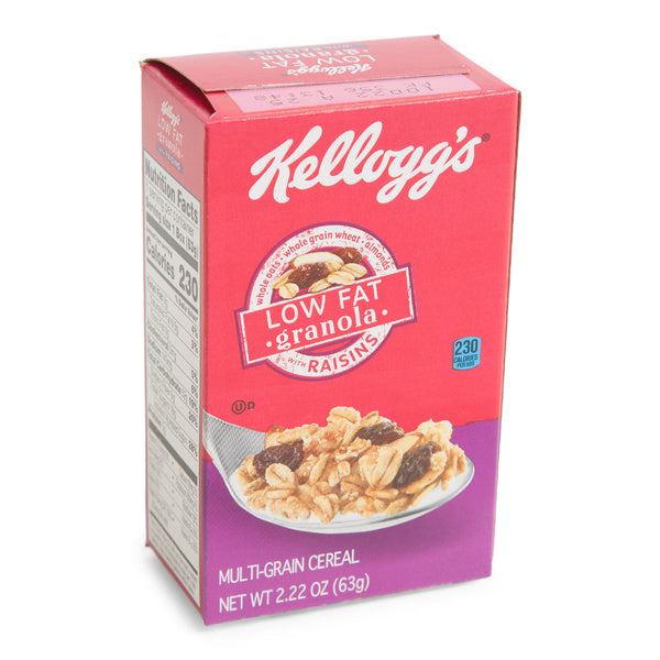 70-PACK OF CEREAL GRANOLA W/RAISINS LFAT