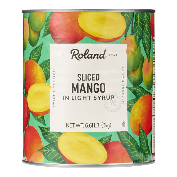 6-PACK OF MANGO SLICED IN LIGHT SYRUP