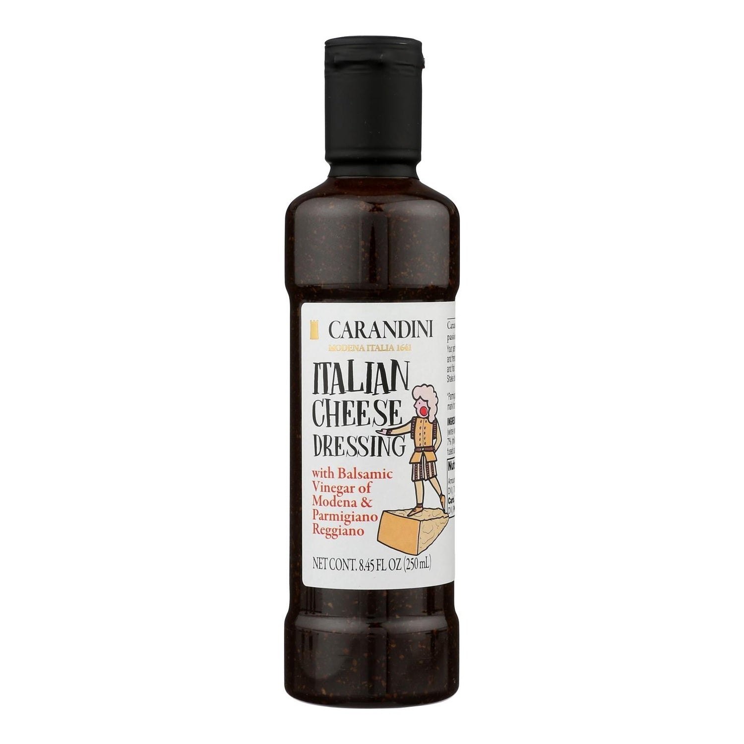 6-PACK OF DRESSING CHEESE BALSAMIC VINEGAR & PARMIGIANO REGGIANO