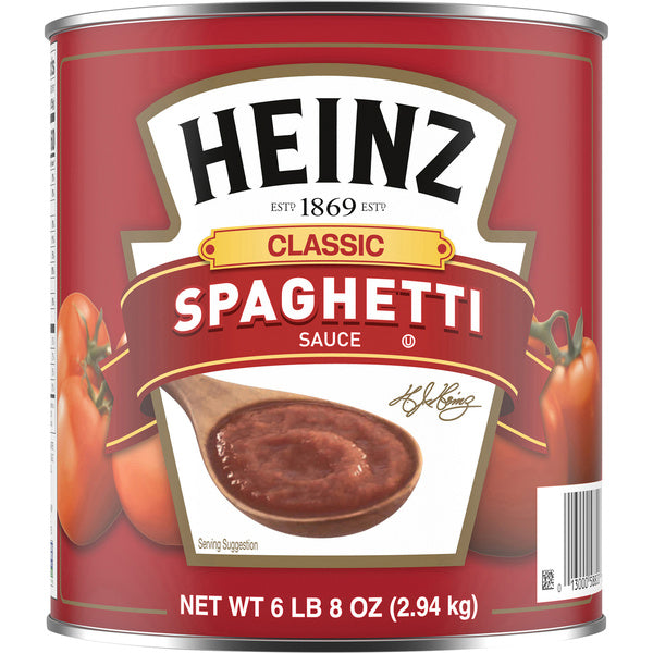 6-PACK OF SAUCE SPAGHETTI CLASSIC