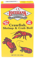 12-PACK OF SEASONING BLEND CRAWFISH, SHRIMP & CRAB BOIL 3 OUNCE - CASE OF 12