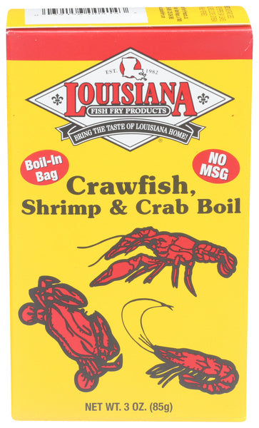 12-PACK OF SEASONING BLEND CRAWFISH, SHRIMP & CRAB BOIL 3 OUNCE - CASE OF 12