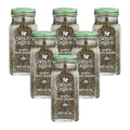 6-PACK OF Pepper Black Coarse Simply Organic 2.47 oz