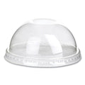 1000-PACK OF Lid Dome Eco-Products EP-DLCC Greenstripe Compostable Dome Lids for Cold Cups - Fits 9 to 24 oz, 1000 Count
