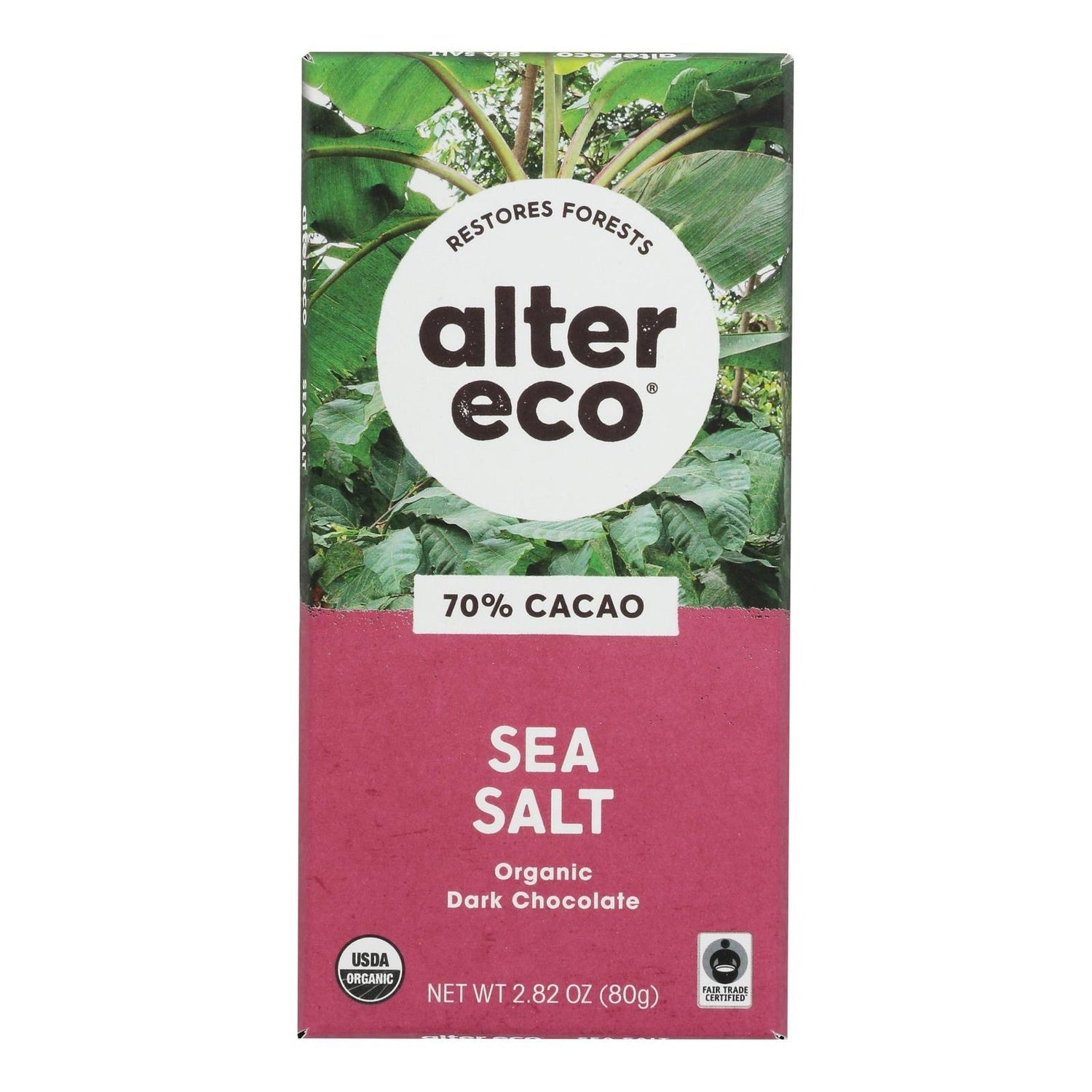 12-PACK OF CHOCOLATE BAR DEEP DARK SEA SALT