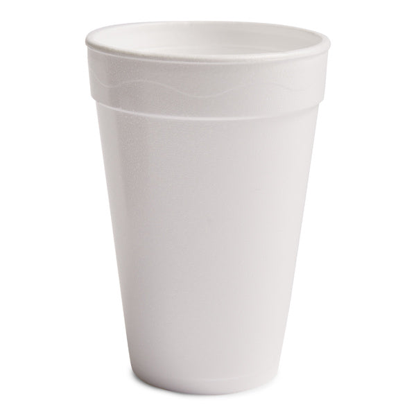 40-PACK OF CUP FOAM 16OZ WHT