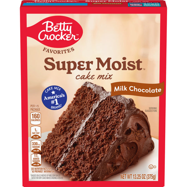 12-PACK OF MIX CAKE CHOC SUPER MOIST