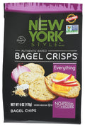 6-PACK OF SNACK CHIP BAGEL, EVERYTHING