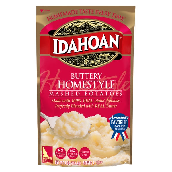 12-PACK OF POTATO MASHED BUTTERY INST