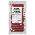 12-PACK OF Beef Stick Stubbies Hickory 8 oz, Iowa Smokehouse