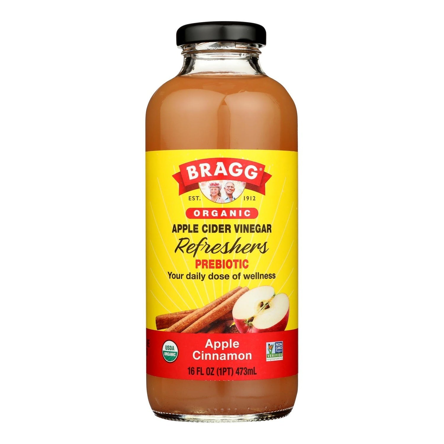 12-PACK OF VINEGAR APPLE APPLE CINNAMON