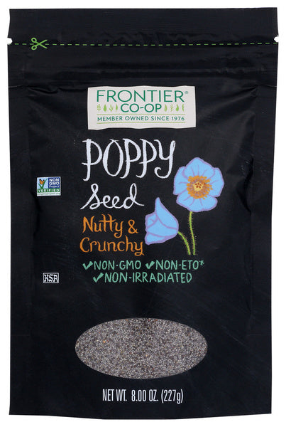 12-PACK OF Seed Poppy Frontier Herb 8 oz