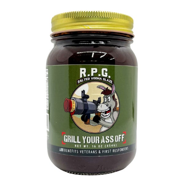 6-PACK OF Sauce RPG Vodka Rib Glaze, GYAO