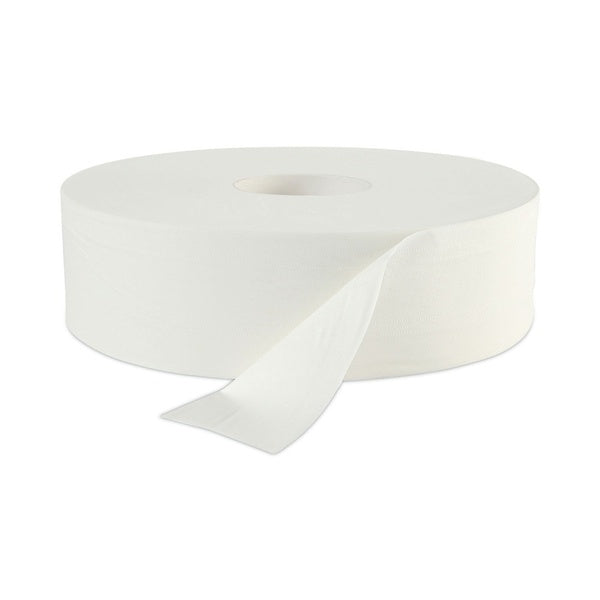 6-PACK OF Boardwalk 6102B Jumbo Roll 2-Ply Bath Tissue - 3.5 in. x 2000 ft. Septic Safe White Toilet Paper (6 Rolls per Carton)
