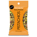 24-PACK OF No Shell Honey Roasted Pistachios Wonderful Pistachio, 3 - 8 - 2.25 Oz