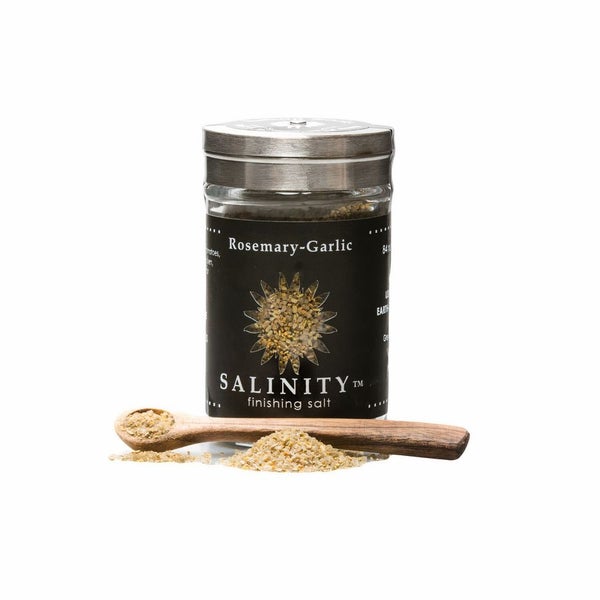 6-PACK OF Salt Rosemary Garlic, Salinity Finishing Salt