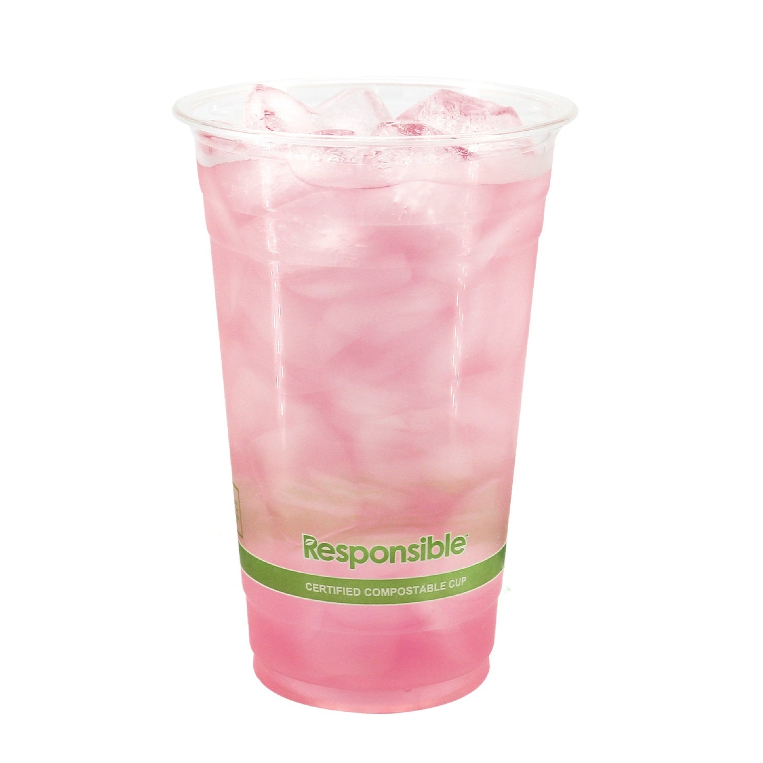 1000-PACK OF CUP COLD COMPOSTABLE CLEAR 24 OZ DISPOSABLE