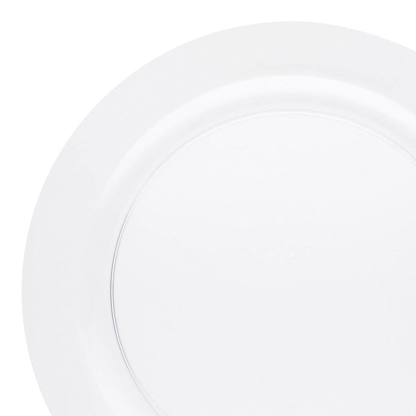 24-PACK OF Plate Salad 7.5" Economy Round Plast