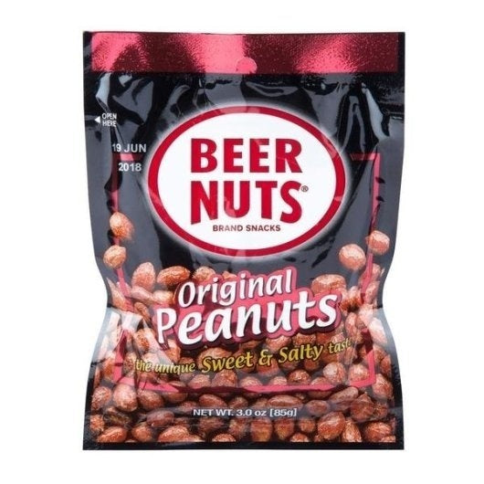 48-PACK OF Original Sweet & Salty Peanut Beer Nut, 4 - 12 - 3 Oz
