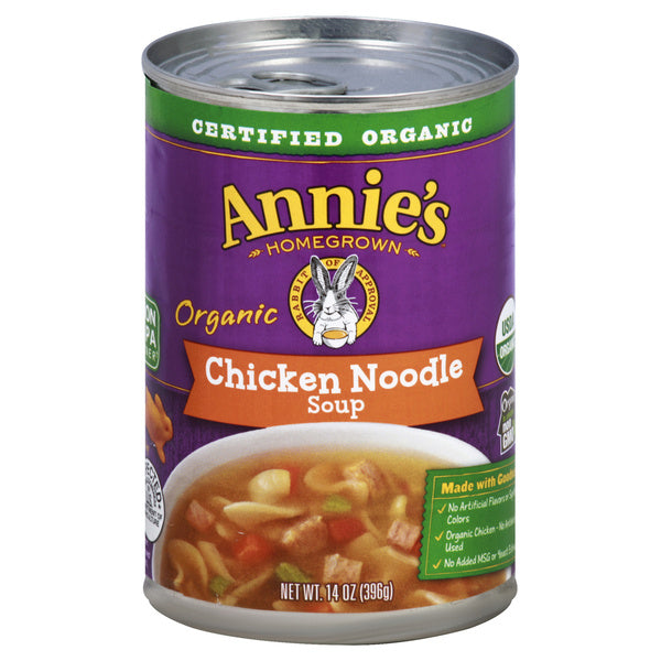 12-PACK OF SOUP NOODLE ORGANIC CHICKEN, CANNED CASE OF 12