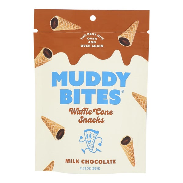 12-PACK OF CANDY CHOCOLATE FILLED MINI WAFFLE CONES