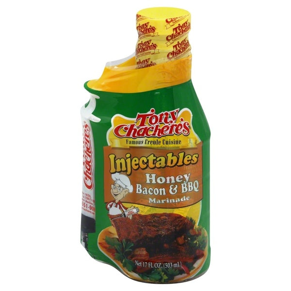 6-PACK OF SAUCE WING HONEY BACON & BBQ 17 OUNCE - CASE OF 6
