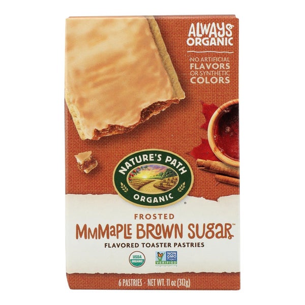 12-PACK OF PASTRY TOASTER FROSTED MAPLE BROWN SUGAR